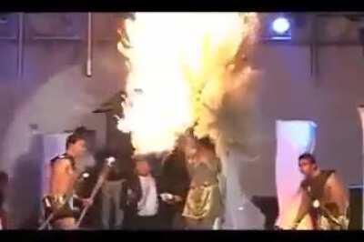 Feathers and flame? Sure, great idea!