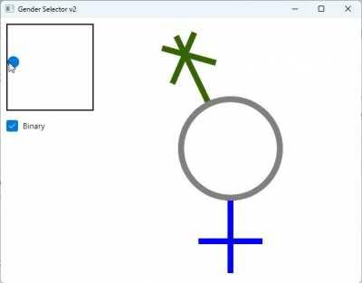 Continuum Gender Selector v2