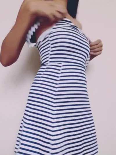 Had to stroke one out at work to her