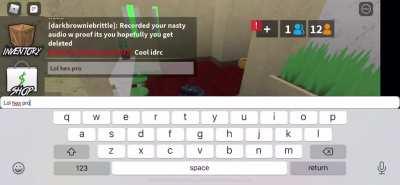 And the award to most disgusting mm2 sound I’ve ever heard goes to.. seriously Roblox needs to fix some of this sounds cause what the actual hell.