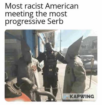Serbia meme