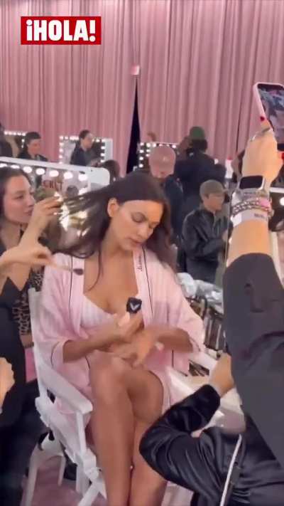 Irina backstage at the VSFS (10-15-25)