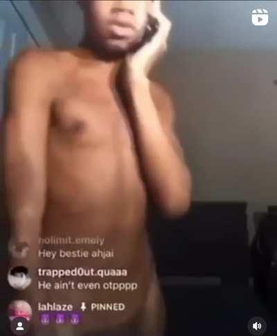 Yes I’m naked in the house