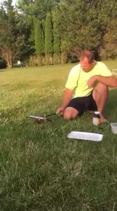 I'll just shoot this little cannon