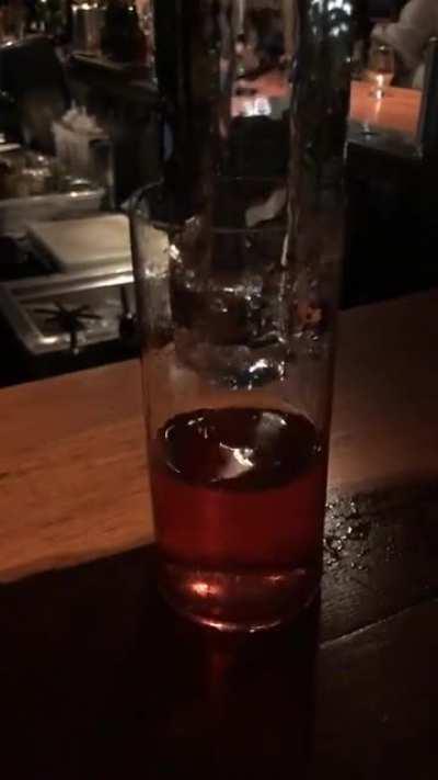 This cocktail was very expensive