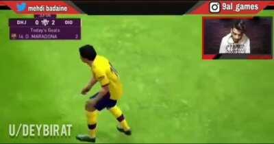 so guys, here's a video of me uning maradona against a youtuber.hope you guys gets a small glimpse what 100 rated maradona can do.(since some of you guys hesitating if you want to go for him or not)