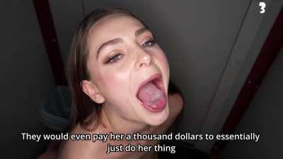 Your girlfriend at the gloryhole (Part 1) 😋💦🍆