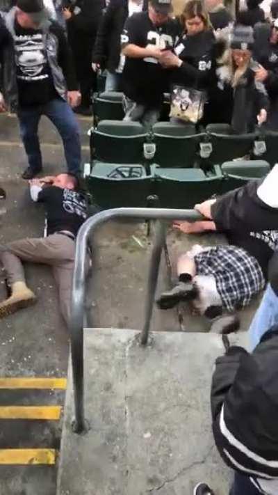 In honor of no sports, he’s an oldie but goodie from the last game the Raiders will ever play at the Oakland Coliseum