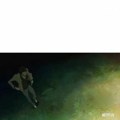 Super Crooks opening with Ellie Goulding’s Lights in the background