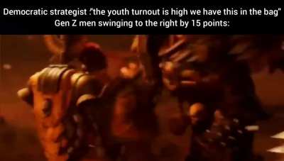 Well the get out to vote Campaign worked *monkey's paw curls*