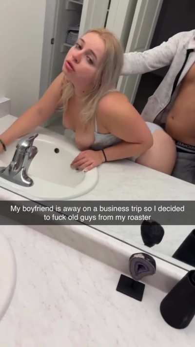 My boyfriend is away so I hooked up with someone else
