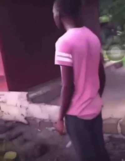 Never trust the words "wait for me"