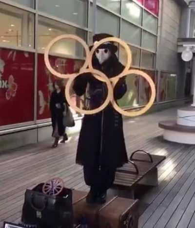 Plague mask does the Rings.