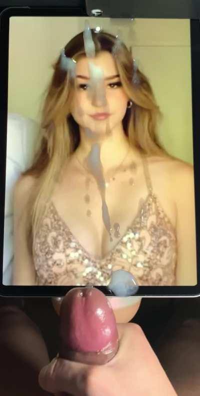 Brooke Monk fleshlight fucking cum tribute