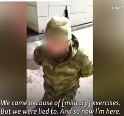 Captured Russian soldiers explain how they were lied too…Putin is truly evil