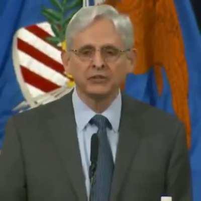 Attorney General Merrick Garland announces that the Justice Department will scrutinize any post-election audits for evidence of voting law violations.