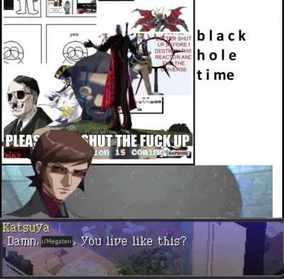 Why make a post about me finishing Eternal Punishment when I can shitpost instead?