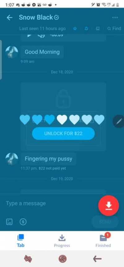 new sn0wbl@ck 🔥join premium I got all her other dm vids too