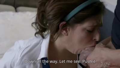 If you don't wanna go to school, then daddy will homeschool you