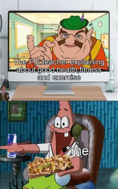 Physical ed. teacher's go brr