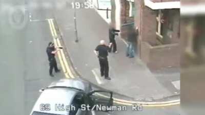 It's not just the American gunslingers who practice their quick draw.