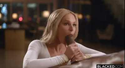 Emma Hix making it clear that she's single whenever a BBC is around