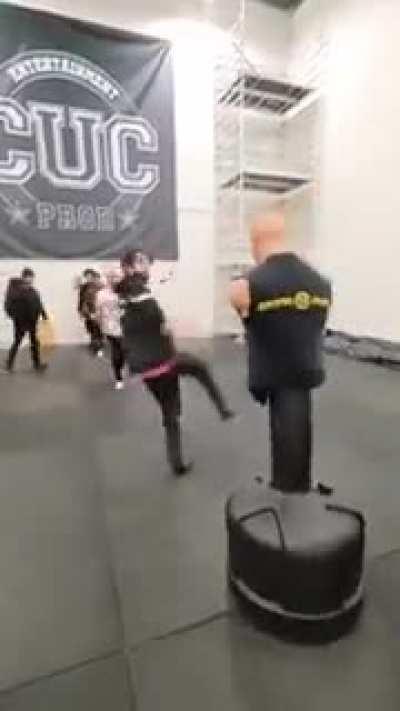 This dude don't stand a chance.