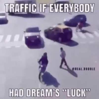 Yeah bro it's just luck