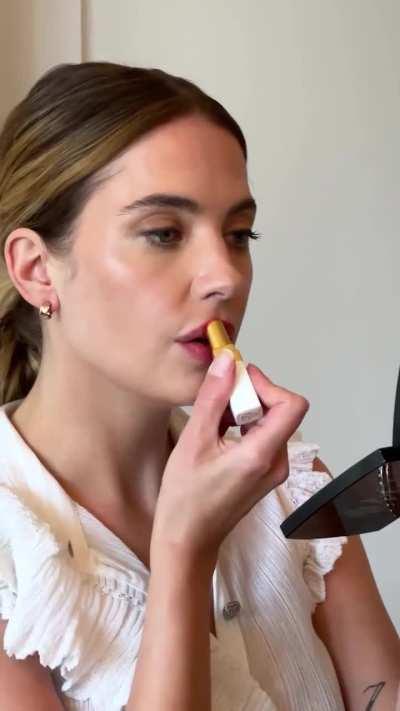 Getting her makeup done IG 6/24/2024