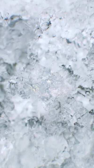 I zoomed into snow...