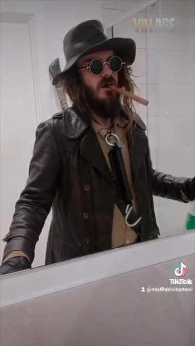 Saw this on TikTok Made by the official Resident evil TikTok page