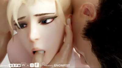 Mercy in the shower (nsfwwaifu)