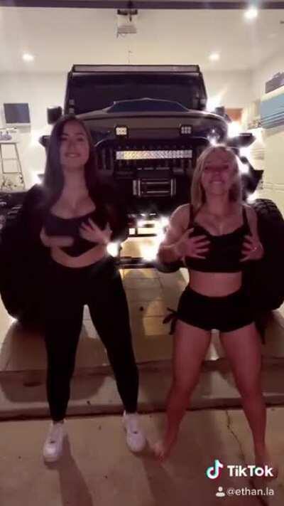 Jawn on the left got them Milkers