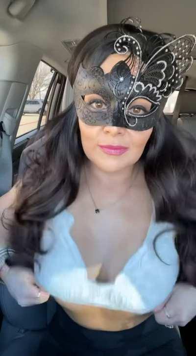 Milfs love to have fun too...even just before school pickup! [Gif]