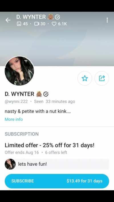 Dream Just Dropped The Price Down On Her OnlyFans By 25% For The First 18 New & Expired Subs 🚨🚨🤯🚨 🚨WTF‼️ She Going Crazy On OnlyFans & I Know She Finna Drop Some More Fire For The Loyal Fans🔥🔥🔥 To Be The First 18 Hurry & Click The Link Down Below⬇️: