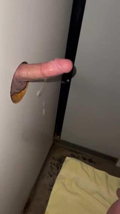 Ruined Orgasms for Three Strangers at The Gloryhole
