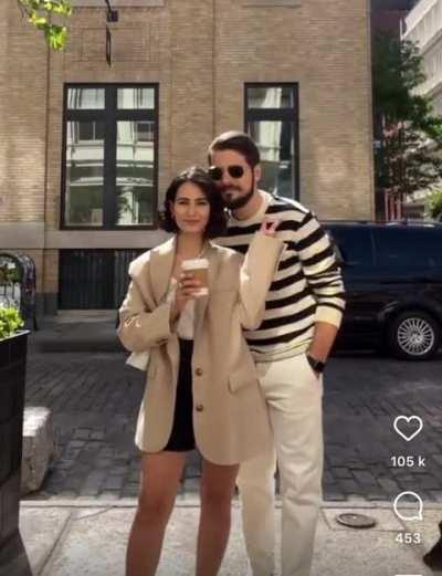 Main characters eye roll because their fashion shoot was ruined by a dog Walker