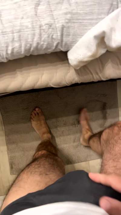 Wanna sniff my socks?