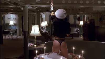 Erika Eleniak, Under Siege, 1992, 60 fps slow motion