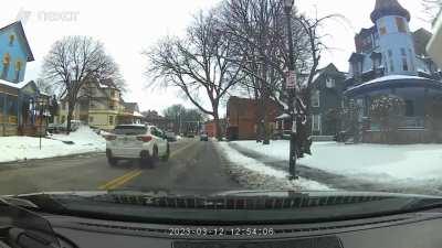 Close call for lunch today