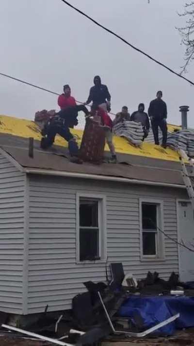 Bricks are heavy if you forgot