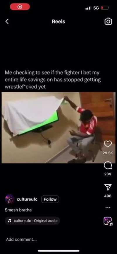 This was genuinely me with Damir. 