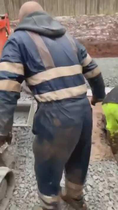 Worksite shenanigans