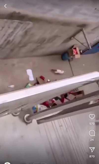 POV: My ass trying to get from trash 1 to Trash 2