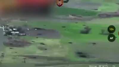 Destruction by mines, FPV drones and drone bombers of Russian infantry and equipment, as well as a HIMARS missile destroyed the BUK air defense system. The time and location were not disclosed.