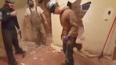 No drinking on the job!