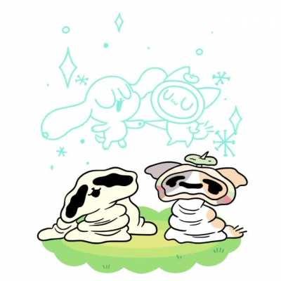 Sometimes all you need is a friend to vibe out with :))