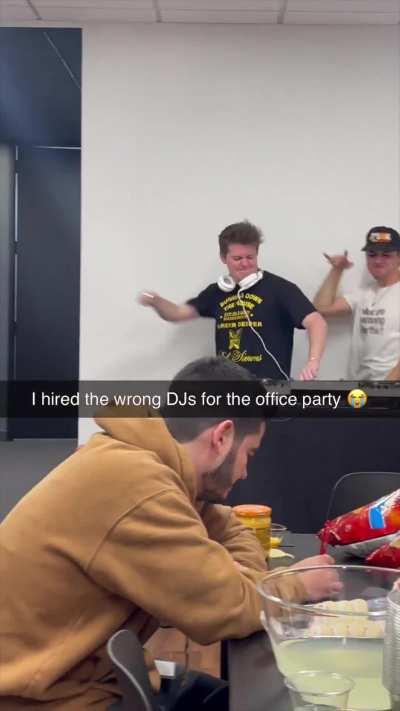 DJs for an office party