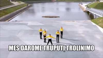 Jie daro truputį šufelinimo