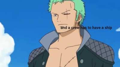 zoro got lost again